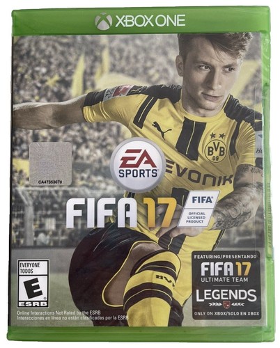 FIFA 17 XBOX One Soccer EA Sports Official Licensed, Sealed Pre