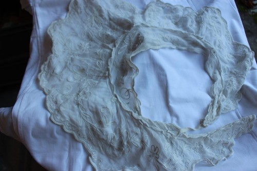 Blouse en voile de coton avec broderies anglaises - BLANC - Bébé fille
