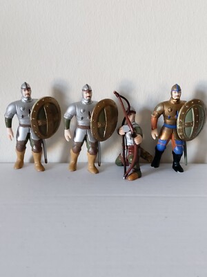 Frühförderzentrum ELC Mittelalter Action Figuren Konvolut X4. Ritter Konvolut ELC