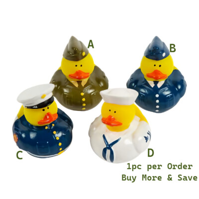 Military Armed Forces Rubber Duckies Ducks - Choose Jeep Ducking - US Shipper