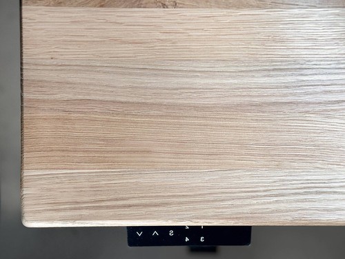 Schreibtischplatte Tischplatte Eiche Massivholz OFFICE OAK 160x80 cm Rechteckig - Bild 3 von 4