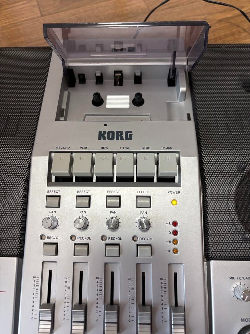 【けい】KORG マルチトラックレコーダー CR-4 マイク付きモロゾフ缶 Junk Korg CR-4 Multi-track 4 Track Cassette Tape Recorder | eBay