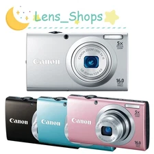 Canon PowerShot A2400 IS Digital Camera 16.0 MP 4X Optical Zoom Smile Detection