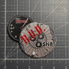 SpaceX SN8 flight flight test commemorative starship patch 4"