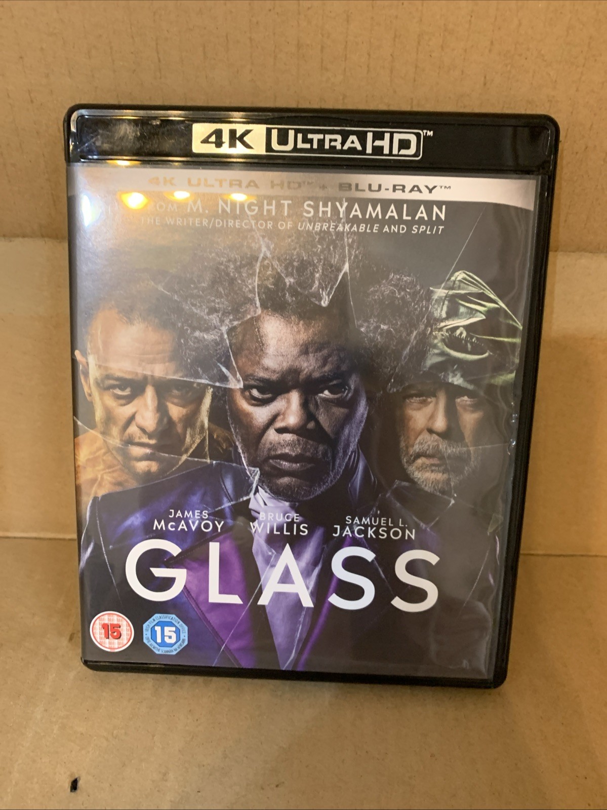 Glass [Blu-ray + 4K Ultra-HD] [2018]