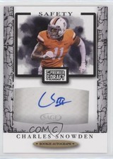 2021 Sage Premier Draft Auto Charles Snowden #A146 Auto 2b2