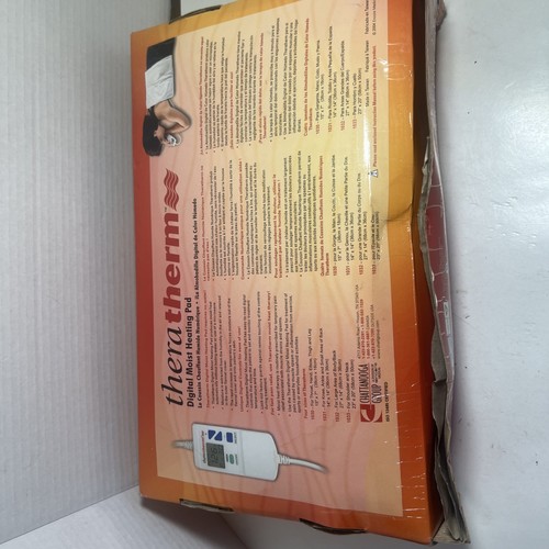 Chattanooga TheraTherm Digital Moist Heating Pad – 14” x 27” (Pre-Owned) READ - Picture 6 of 6