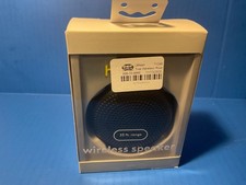 SEALED HEYDAY Round Lightweight Wireless Bluetooth Speaker Playtime 33Ft Range
