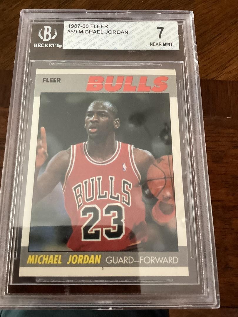 1987-88 Fleer - Michael Jordan #59