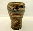 Niloak Mission Swirl Vase 1910-24; 5-1/2 inches