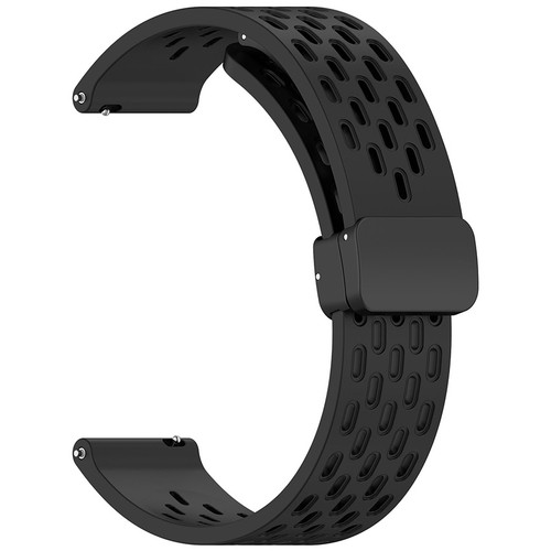Folding Buckle Strap Silicone Strap for Samsung/Huawei/mi/Garmin/Honor/Amazfit - Picture 26 of 40