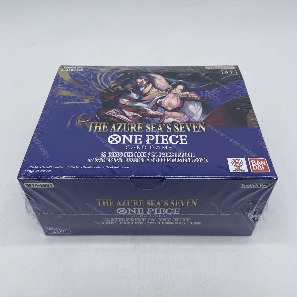 One Piece The Azure Sea's Seven Booster Box OP14 English New