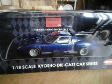 KYOSHO 1/18  LAMBORGHINI IOTA SVR JOTA BLUE 868548