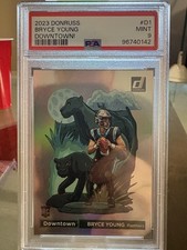 2023 Panini Donruss - Downtown RC Bryce Young PSA 9