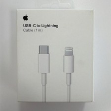 Apple USB-C to Lightning Cable 1m White Charging Cable