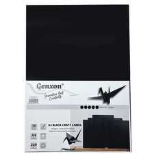 Craft Cards Black Art Paper Scrapbooking Card Stock Sheets Halloween Crafts 220g