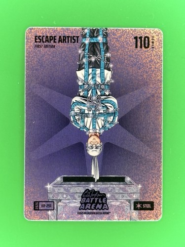 2026 Bo Jackson Battle Arena IBF-293 Escape Artist Icon Battlefoil Steel