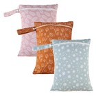 3 Set Wet Bag Storage Bag Waterproof Washable Travel Bags, Beach, Pool, Gym B.