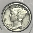 U.S. Mercury Dime XF 1920-D