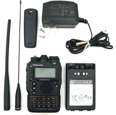 YAESU STANDARD VX-8G 108-988MHz AM/FM Transceiver 5W Extras
