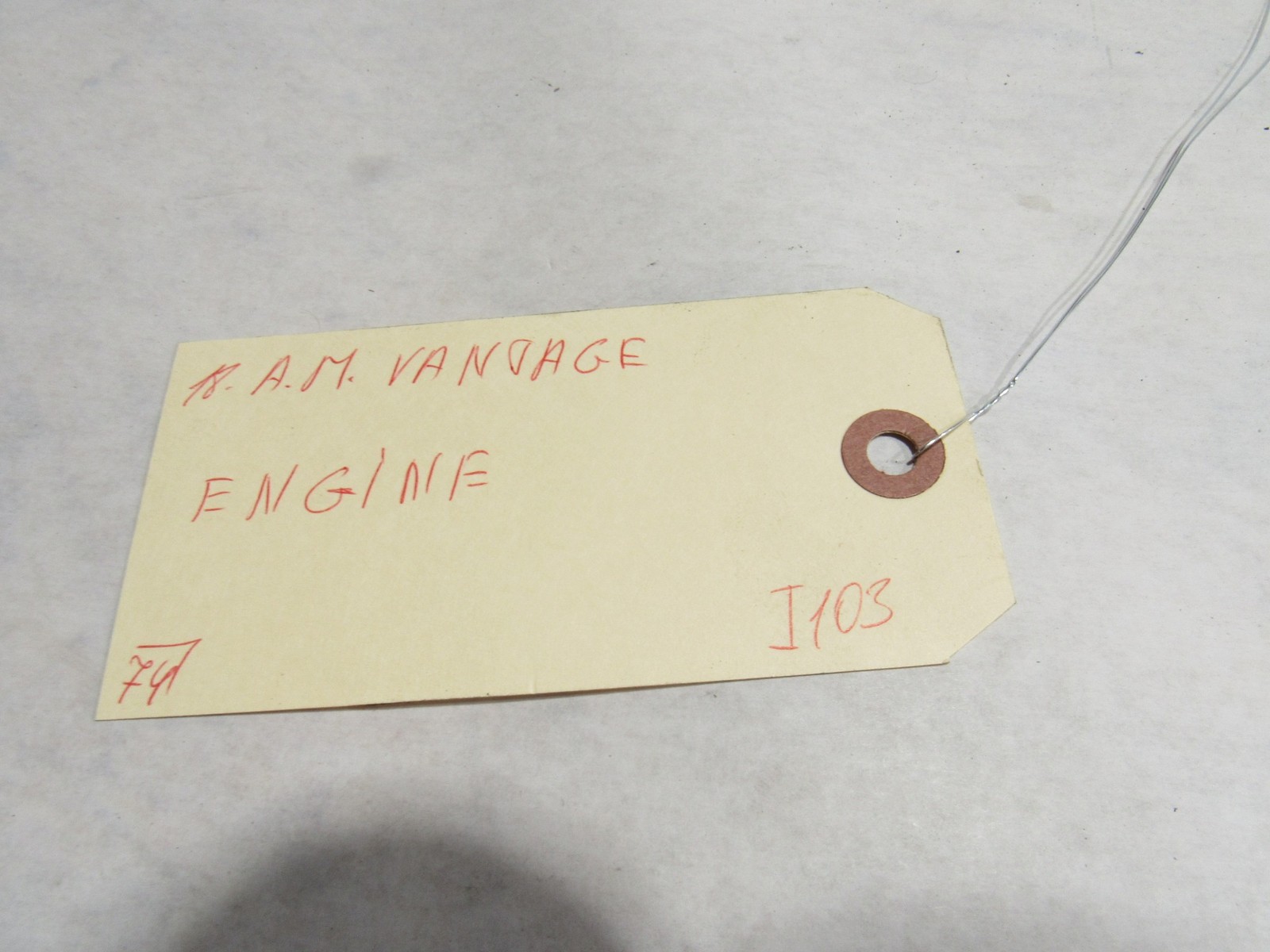 18-21 Aston Martin Vantage 2019 4.0L M177 RWD Engine Motor 17k ml @2