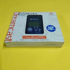 Rare Sega Dreamcast Visual Memory US Blue HKT-7009-01 Boxed Japan -F/S