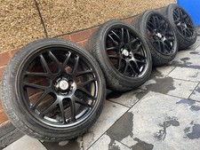 4 X BK Racing 18” Alloy Wheels And Tyres. 5x108. Ford, Volvo, Peugeot