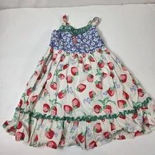 Matilda Jane Girl's Dress Strawberry Crumble Dress