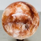 Natural Red Glue Flower Quartz Sphere Crystal Ball Healing 5460G — photo 6