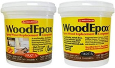 Woodepox Kit - 2 Pint - 2-Part Structural Epoxy Adhesive Filler - Wood Filler Pu