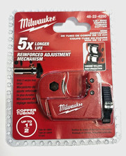 Milwaukee 1/2” Mini Copper Tubing Cutter 1/8”-5-8” Cut Capacity 48-22-4250 *NEW*