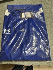 NEW IN BAG MENS XL UNDER ARMOUR FITTED CHALLENGER TRACK ZIPPER JACKET BLUE UA