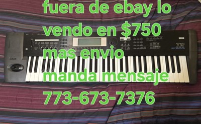 Korg Tr Con Samples Listo Para Tocar Manda Mensaje Para La Compra