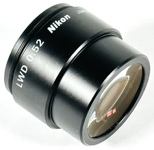 Nikon LWD 0.52 Inverted Microscope Condenser Lens Phase Contrast Eclipse TE300