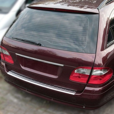 Ladekantenschutz Edelstahl | CHROM - MATT | für MERCEDES E-KLASSE S211 CLASSIC |