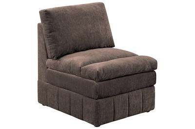 Modular combination sofa, mink, Morgan fabric - suede