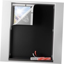 out Curtains for Bedroom Portable 42"x60",No Drill Out Shades 42"W x 60"H Black