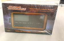 All Hazards NOAA Weather Alert Solar Crank CR1009 Pro Emergency Alert Radio NEW
