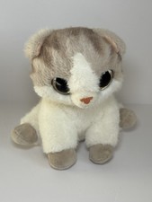 Zuru 6'' pets alive smitten kitten Cat Tested Purr Sound Working White Gray
