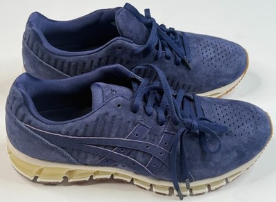 Asics Gel Quantum 360 4 Le' Peacoat Men's Blue Suede Running Shoes Size 8.5