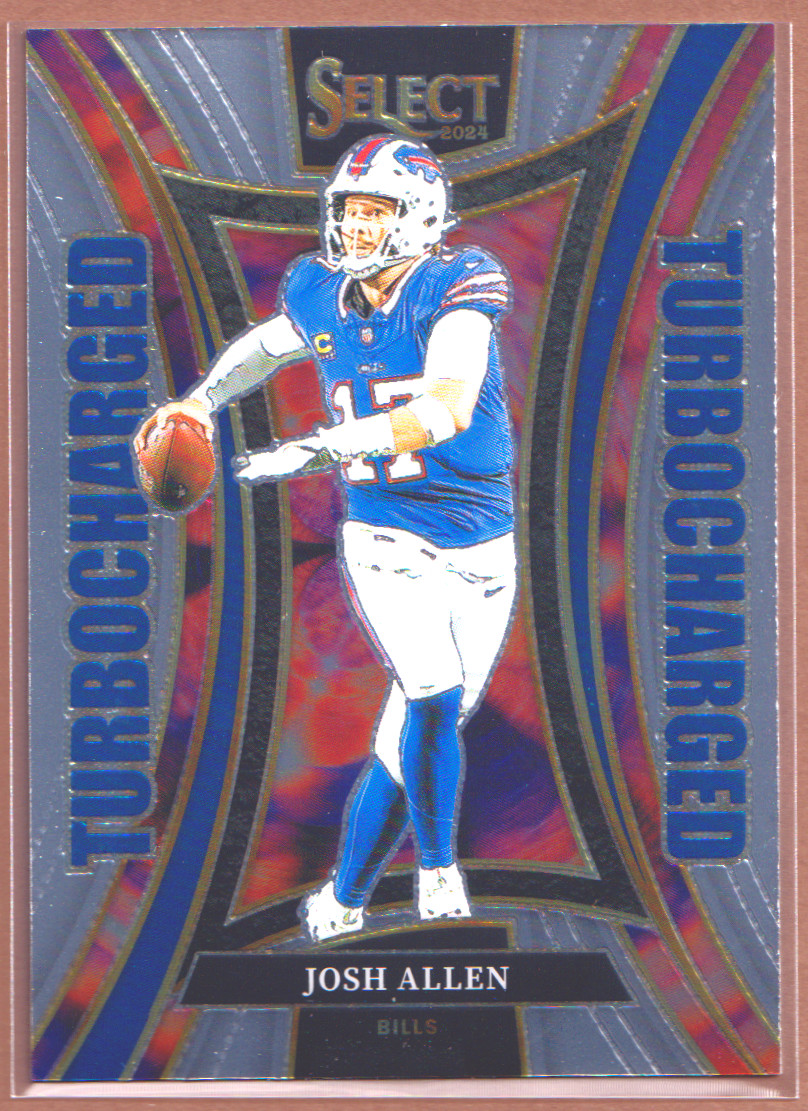 Josh Allen #18 2024 Panini Select Turbocharged -1133