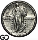 1924-D Standing Liberty Quarter, Nice Gem BU, Better Date Denver Issue