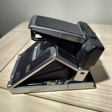 Polaroid SX-70 Land Camera Sonar One Step Auto Focus Black Film Tested Works VTG