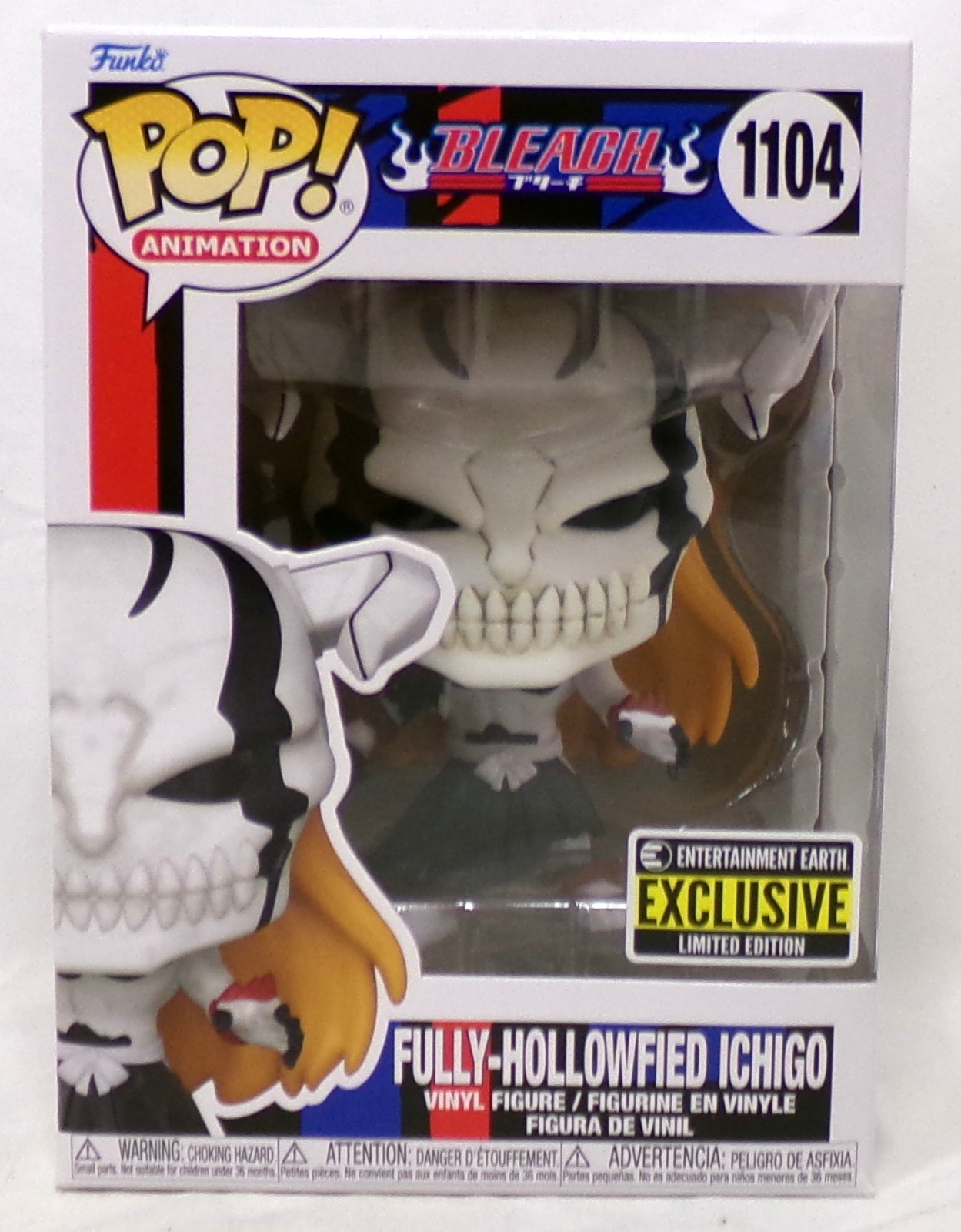 Funko Pop 2022 Animación Bleach Entertainment Earth 1104 Totalmente Hollowfied Ichigo