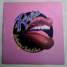 Rufus Featuring Chaka Khan Self Titled R&B Record LP 1975 W/ Poster Vg/ Vg+ 