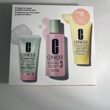 Clinique Skin School Supplies: Cleanser Refresher Course Set-For Dry Combination