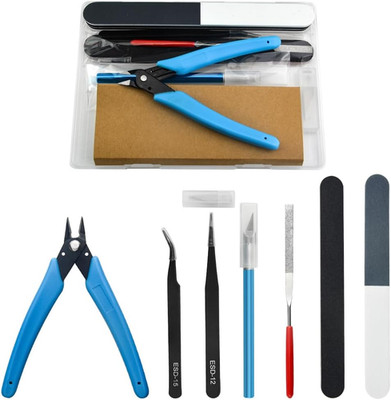 Professional 8 PCS Model Tools Kit Modeler Basic Tools Craft Set Hobby Building