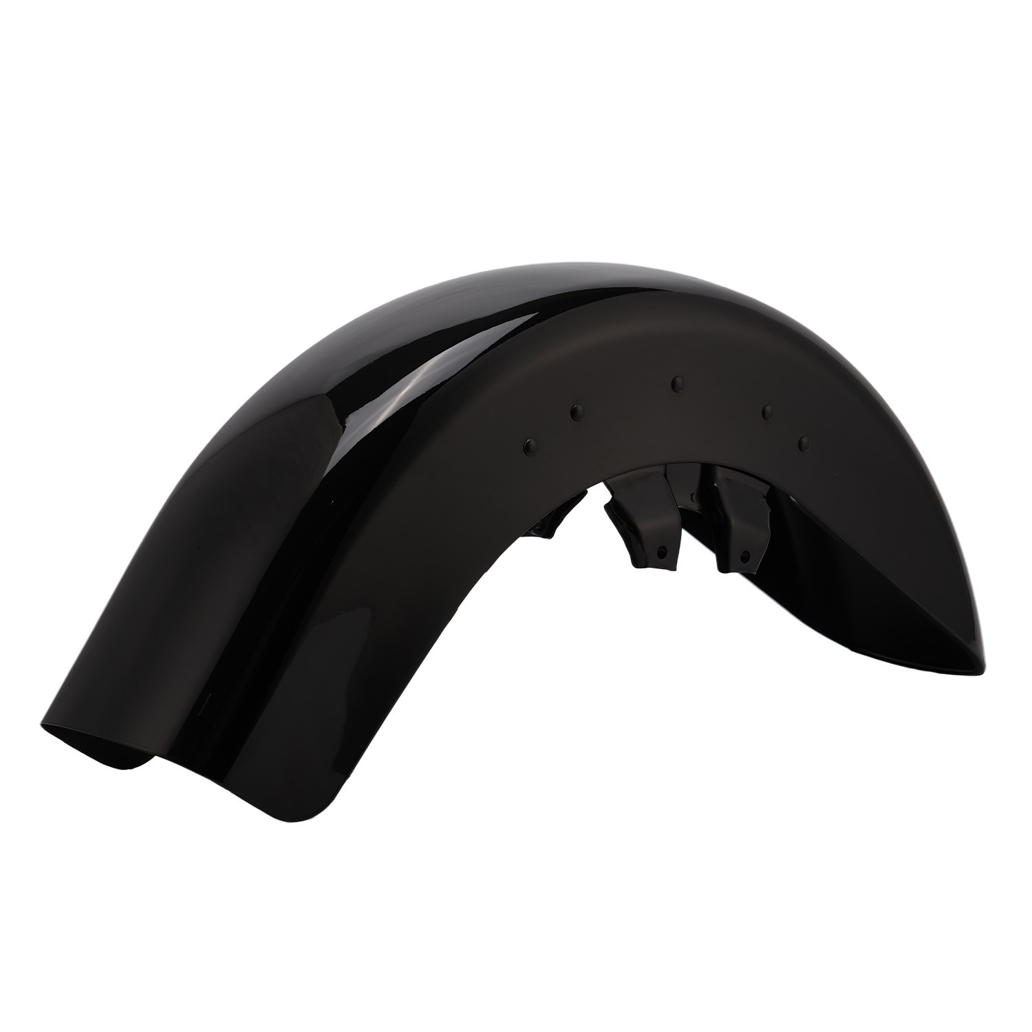 Vivid Black Front Fender Fit For Harley Touring Electra Glide Road King 1989-13