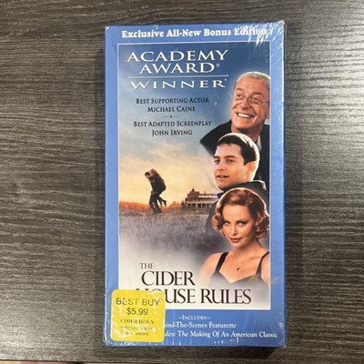 Miramax Home Entertainment The Cider House Rules VHS Bonus Edition Drama Caine  