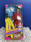 Baywatch Ken Barbie Doll. SEALED Vintage 1994 Waverunner